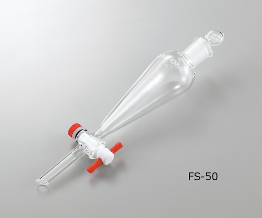 AS ONE 3-6521-12 FS-100 Separatory Funnel 100mL